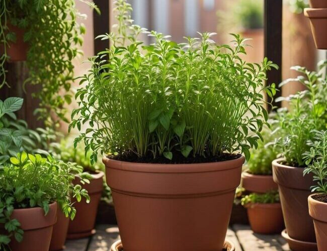 Jak uprawiać zioła w doniczce?