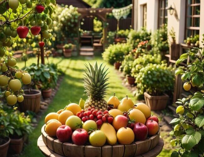 Jak założyć ogród owocowy w małym ogrodzie?