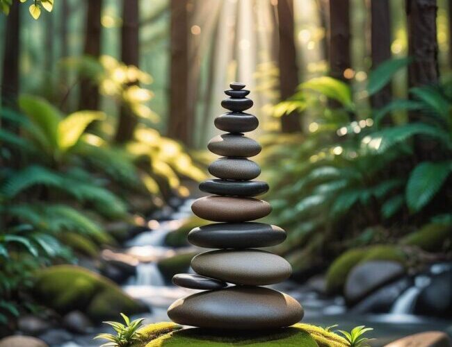 Znajdowanie równowagi w życiu klucz do szczęścia.