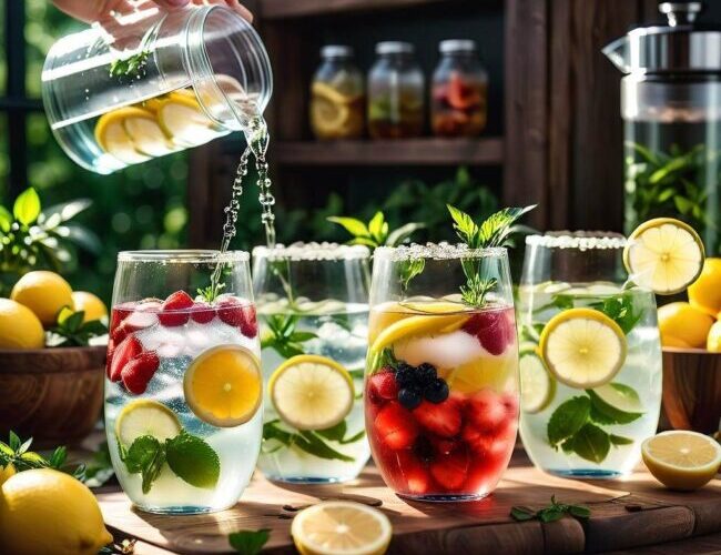 Jak przygotować smaczną wodę infuzjowaną?