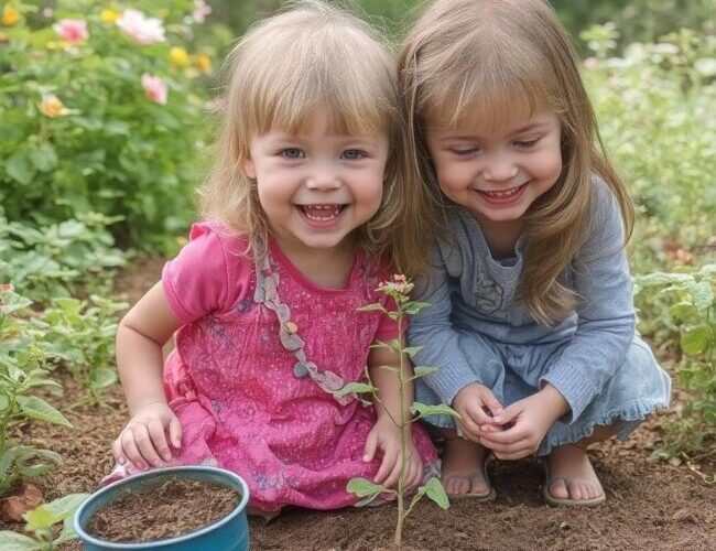 Jak zaangażować dzieci w pielęgnację ogrodu: 10 kreatywnych pomysłów